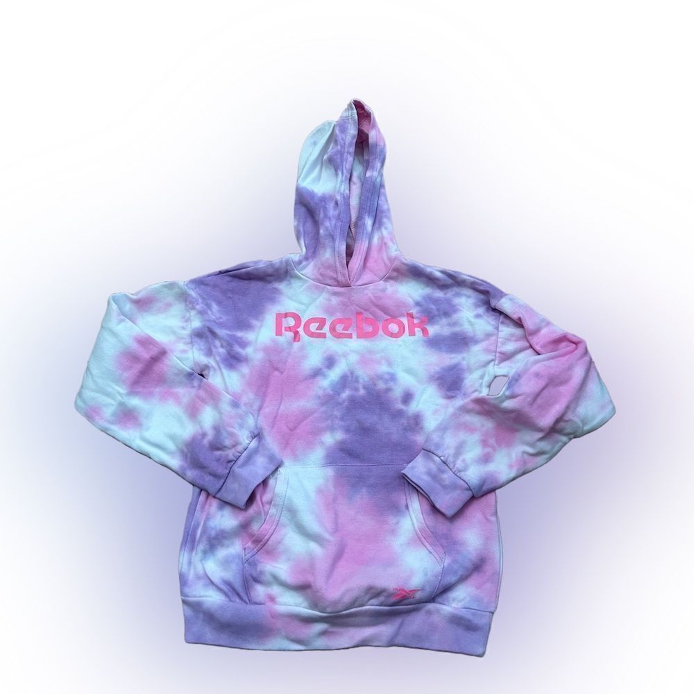 Girls Reebok Tie-Dye  Hoodie Sweatshirt